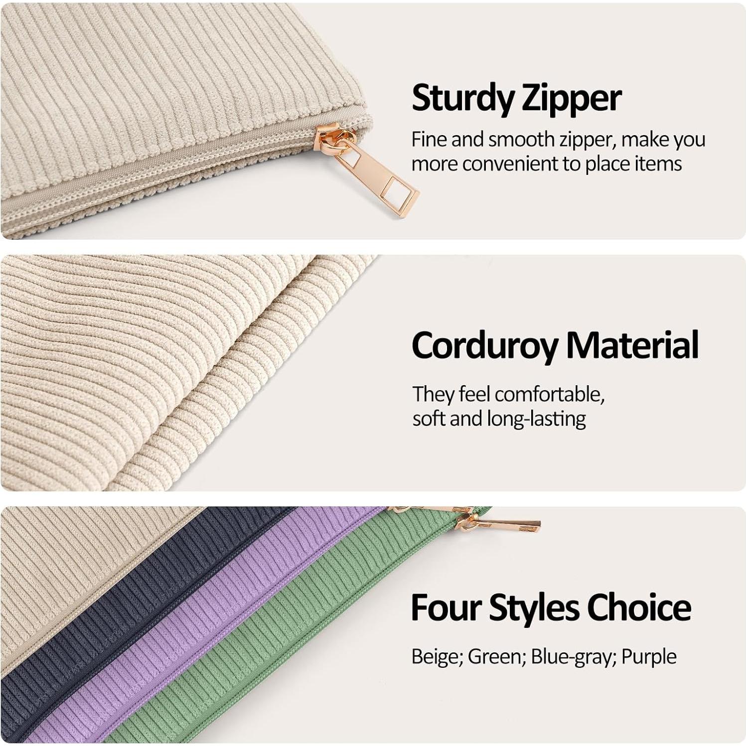 Bolsa de Maquillaje Pequeña MAGEFY 20x15 cm Beige