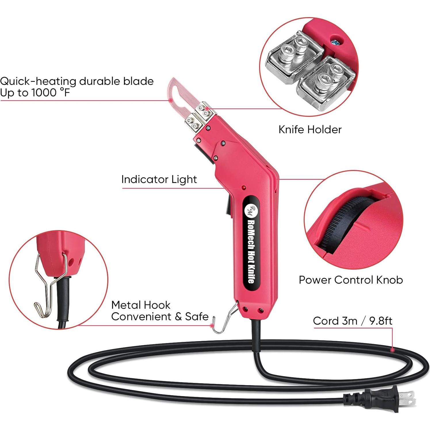 Cortador de Espuma Eléctrico ROMECH Pro 100W con Accesorios