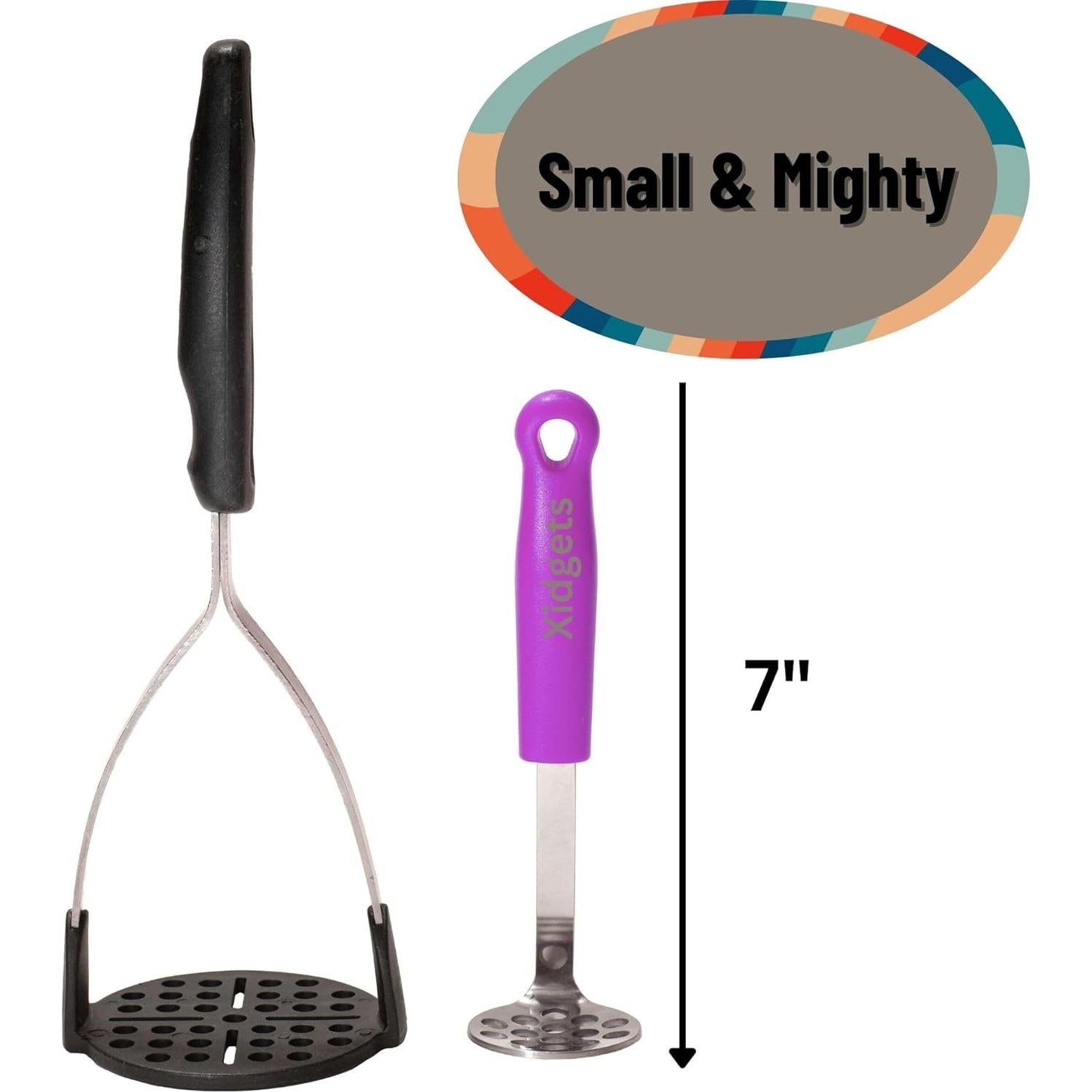 Mini Aplastador de Aguacate Xidgets - Acero Inoxidable, Compacto