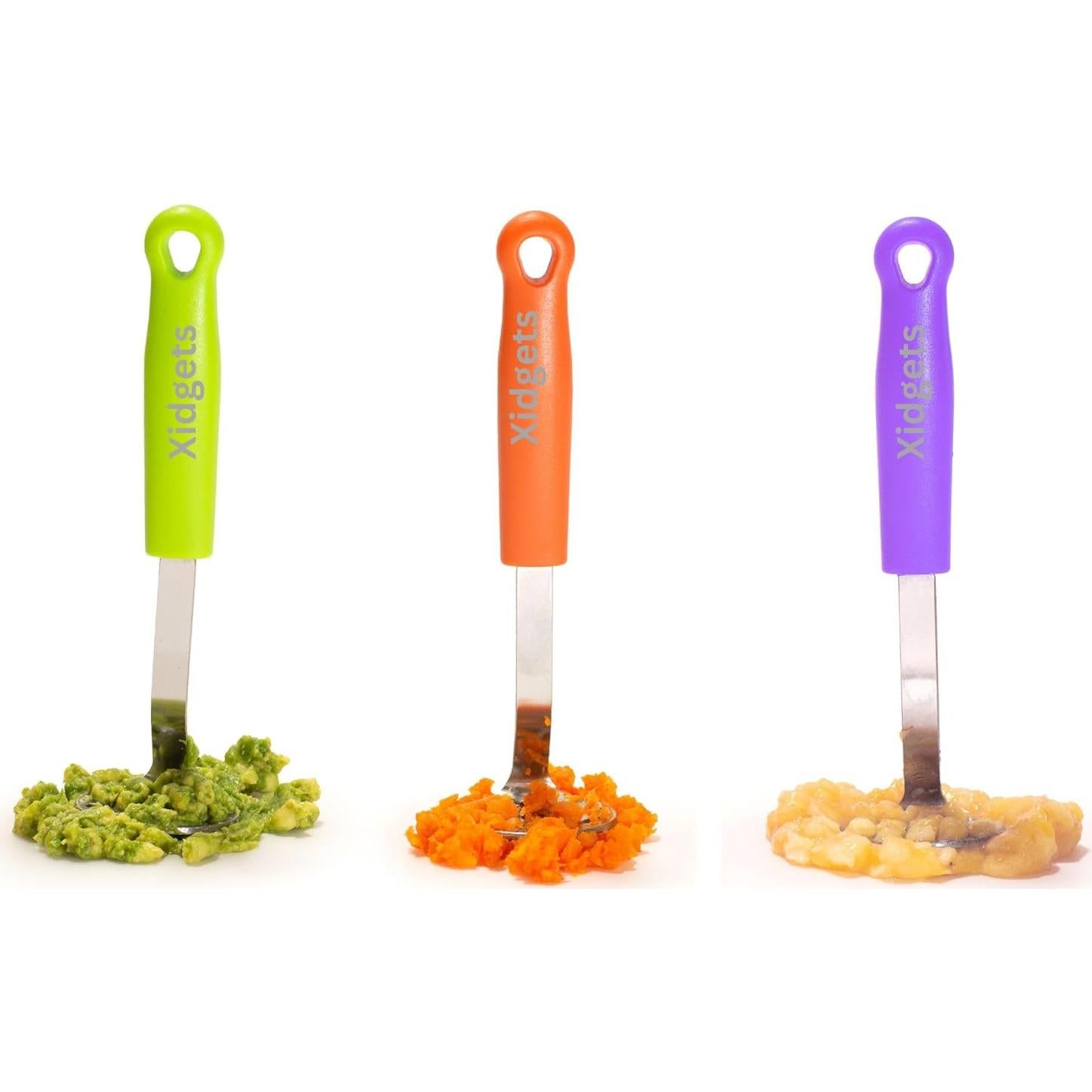 Mini Aplastador de Aguacate Xidgets - Acero Inoxidable, Compacto