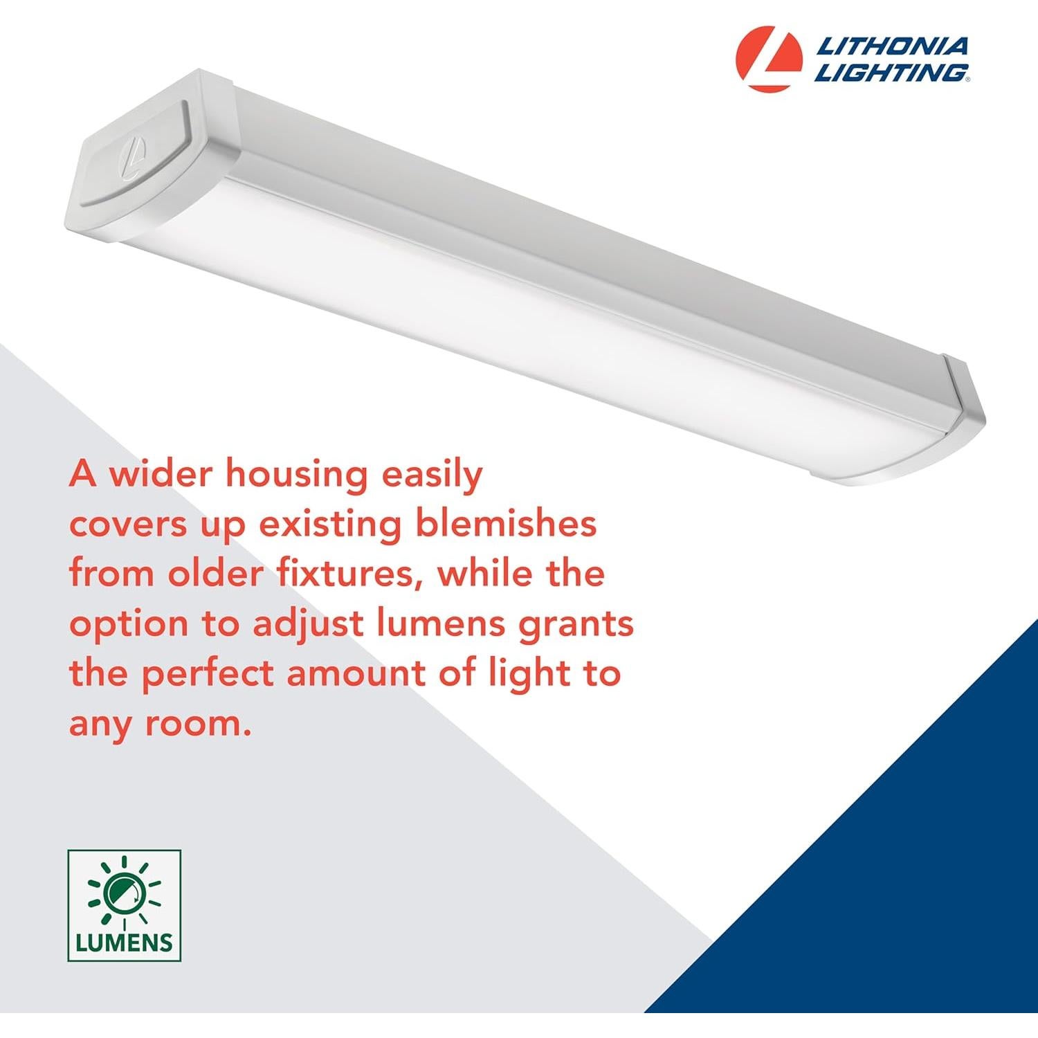 Luz de Techo LED Lithonia 4 Pies 5000LM 4000K Regulable