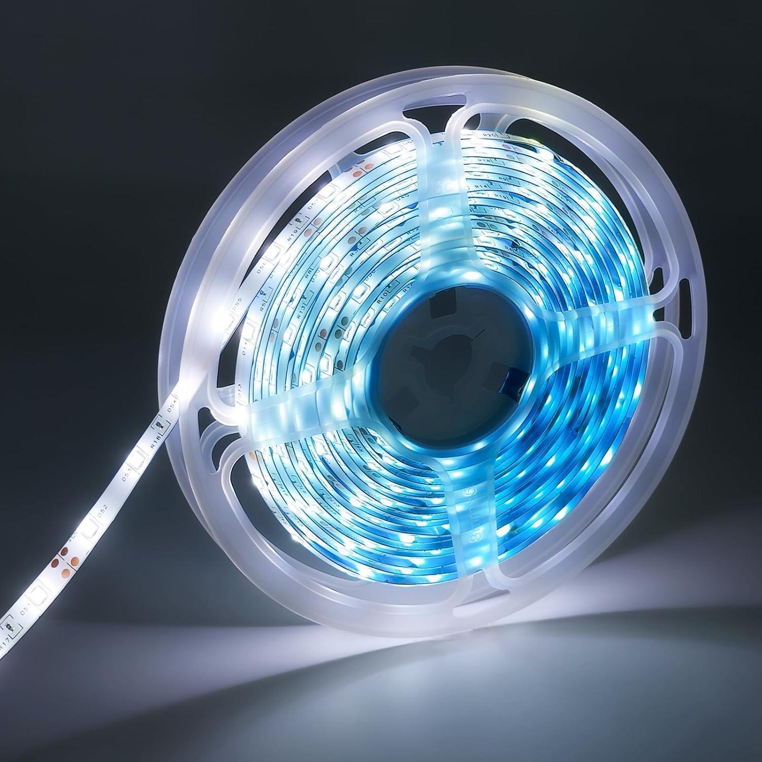 Tira LED Flexible 5M iNextStation 12V 300 LEDs Blanca