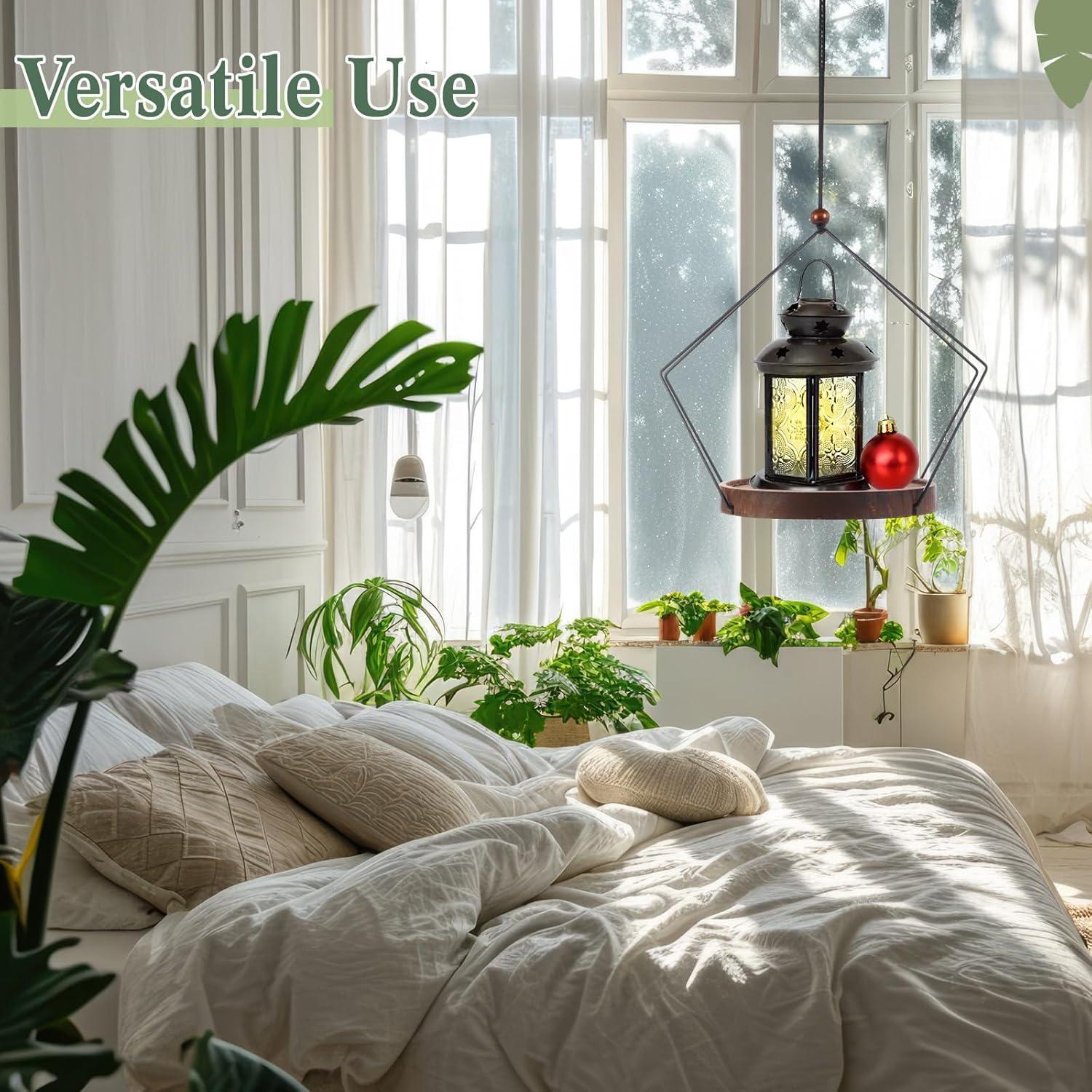 Paquete de 3 Soportes de Plantas Colgantes Boho Threehoney