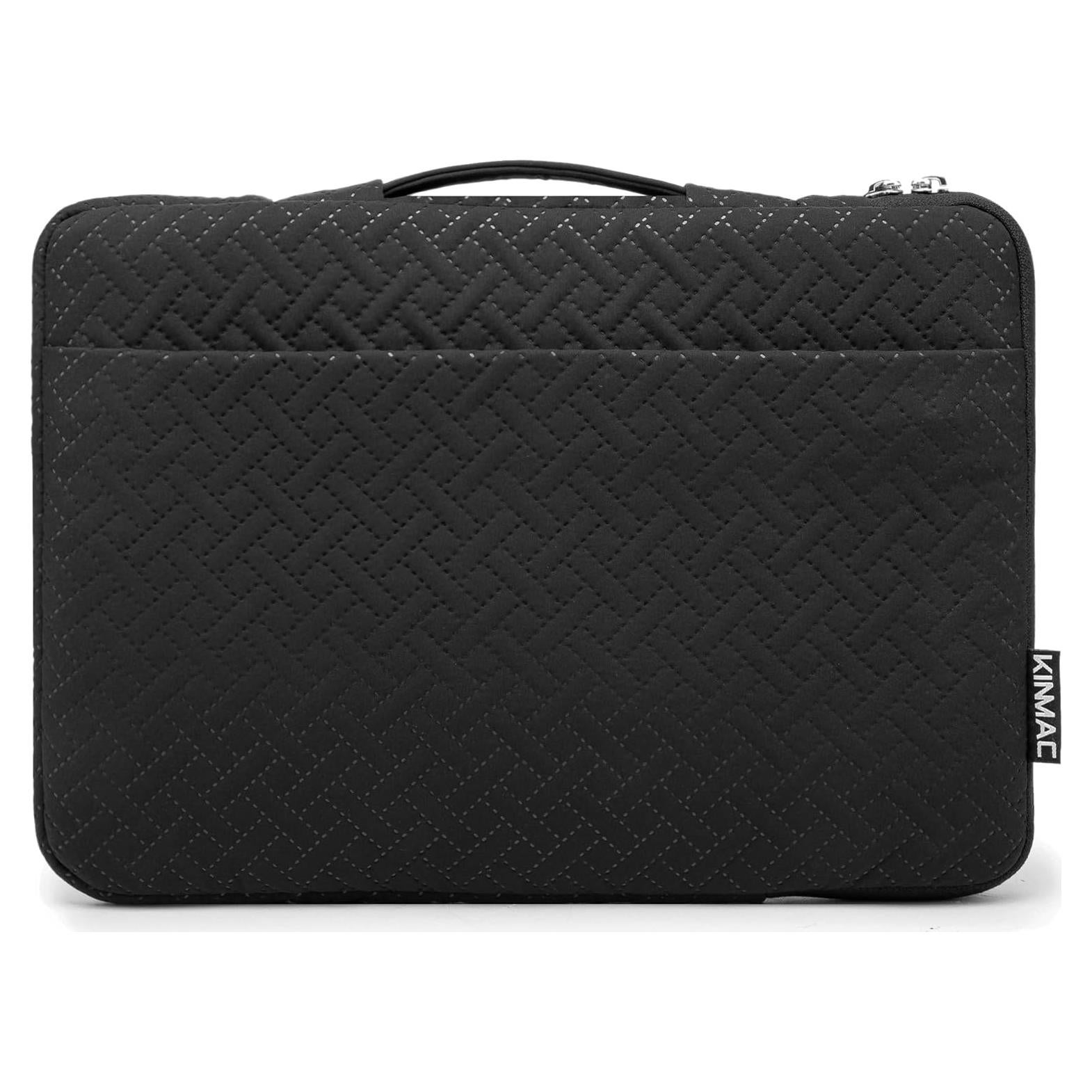 Funda para Laptop Kinmac 360° Protectora Relieve Negro 12-13.3"