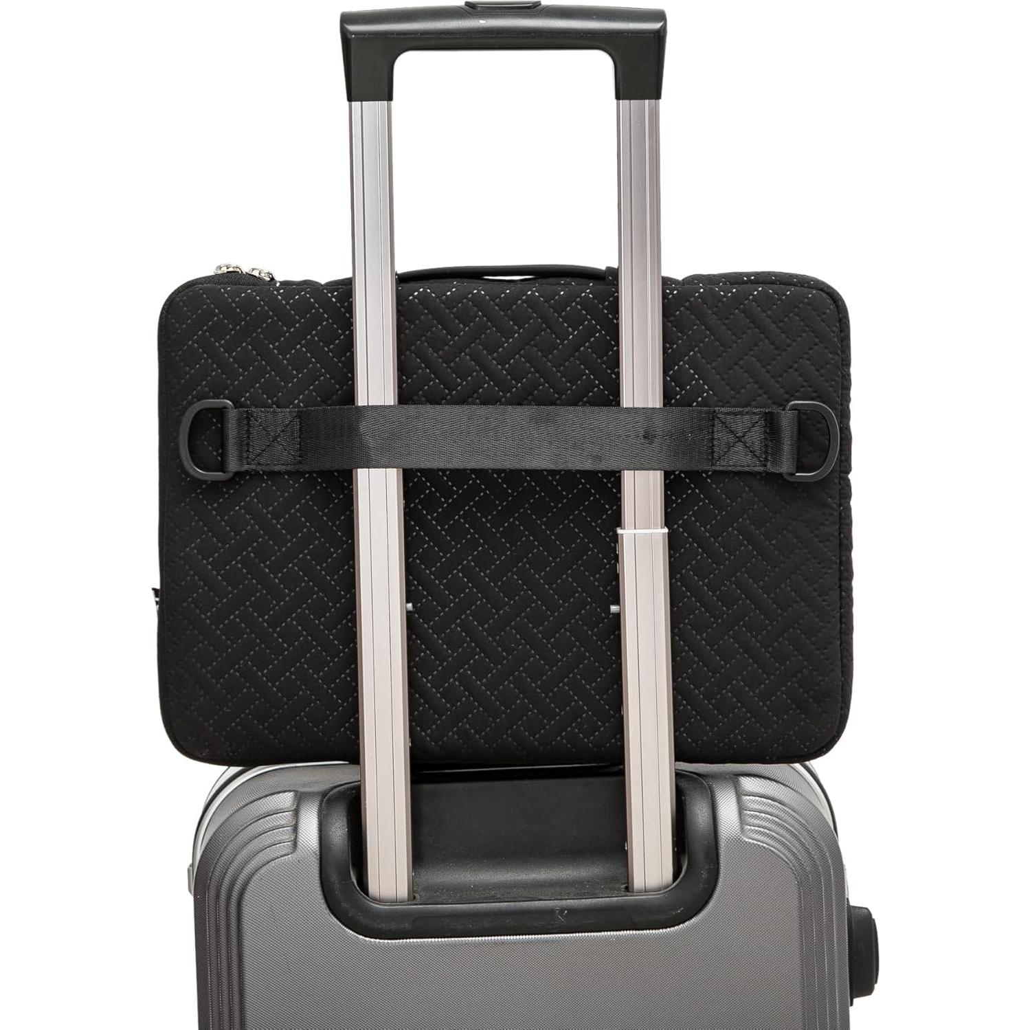 Funda para Laptop Kinmac 360° Protectora Relieve Negro 12-13.3"