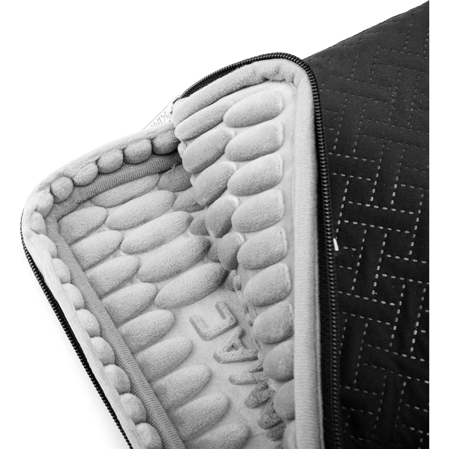 Funda para Laptop Kinmac 360° Protectora Relieve Negro 12-13.3"