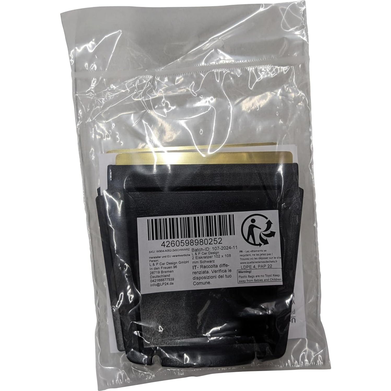 Raspador de Hielo 4 en 1 Murska para Auto - Paquete de 2