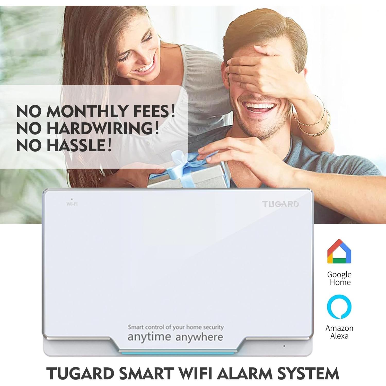 Sistema de Alarma de Seguridad WiFi TUGARD G21 10 Piezas