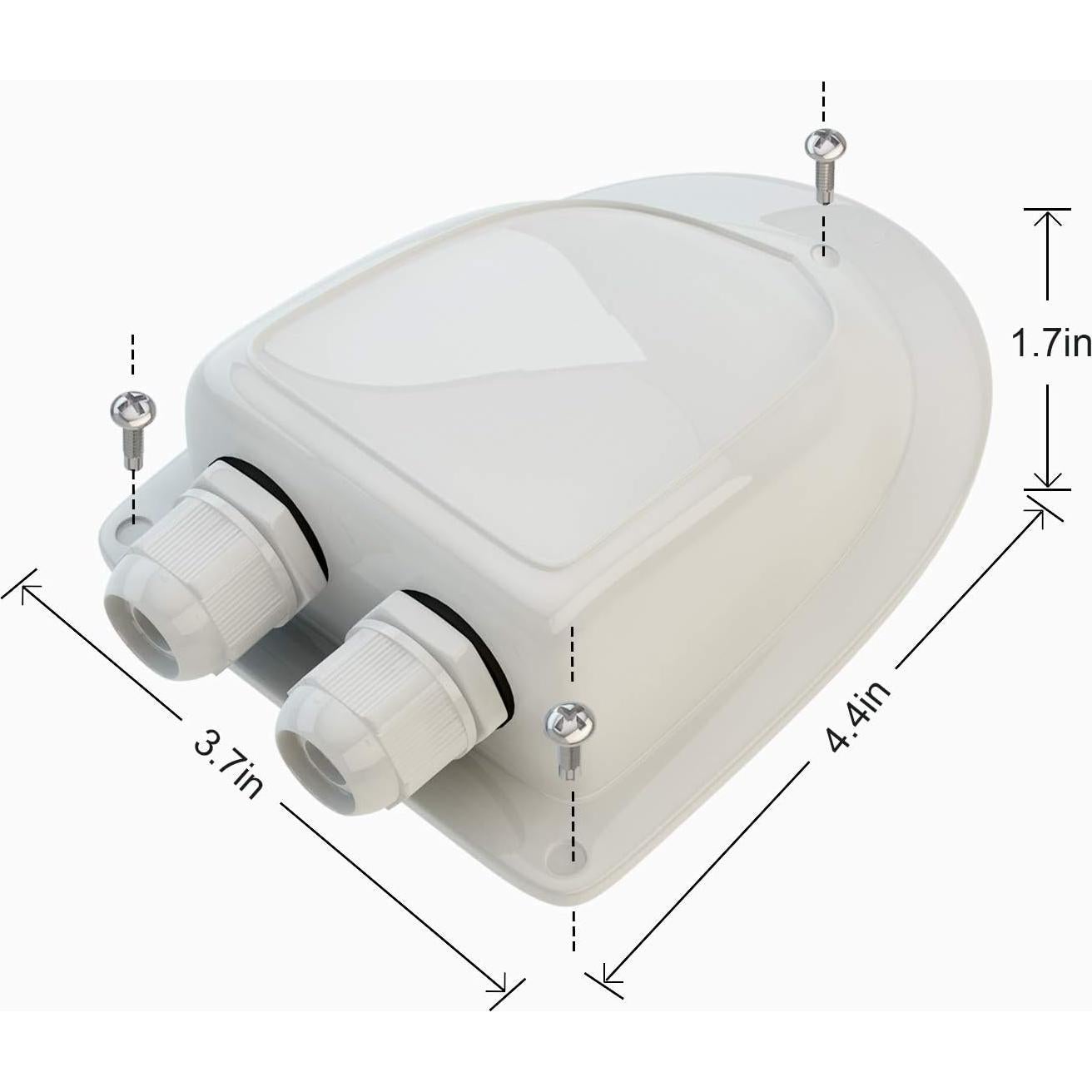 Entrada de Cable Solar Impermeable Haoguo 2mm² a 6mm² - Negro