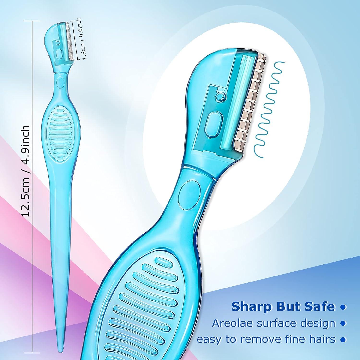 Rasuradores de Cejas y Vello Facial Honoson - 8 Pcs, 4 Colores