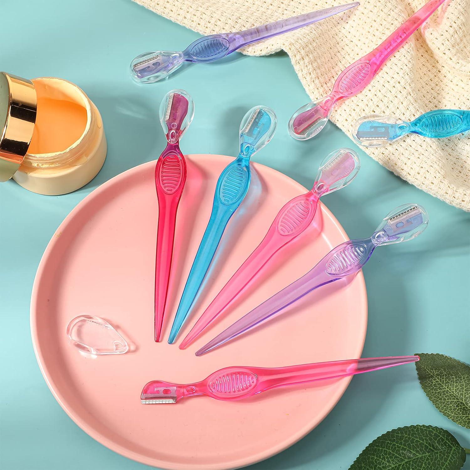 Rasuradores de Cejas y Vello Facial Honoson - 8 Pcs, 4 Colores