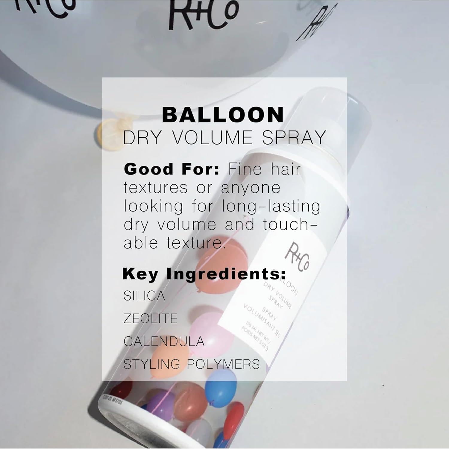 R+Co Spray Seco de Volumen 59 ml - Balloon