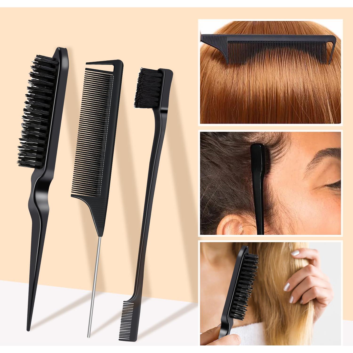 Set de Estilo para Cabello PasaRose - Barra de Cera y 4 Peines