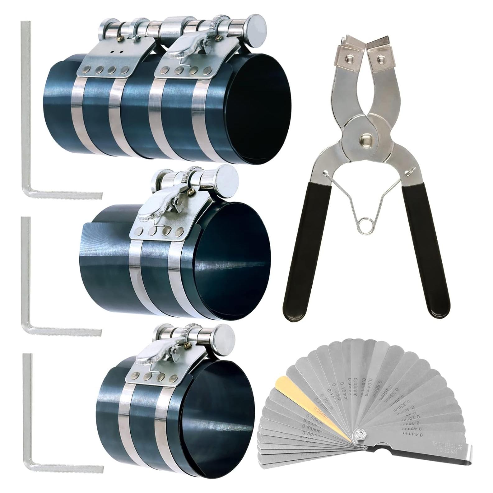 Kit 8Pcs Compresor Anillos Pistón Swpeet 3 4 6 Pulgadas