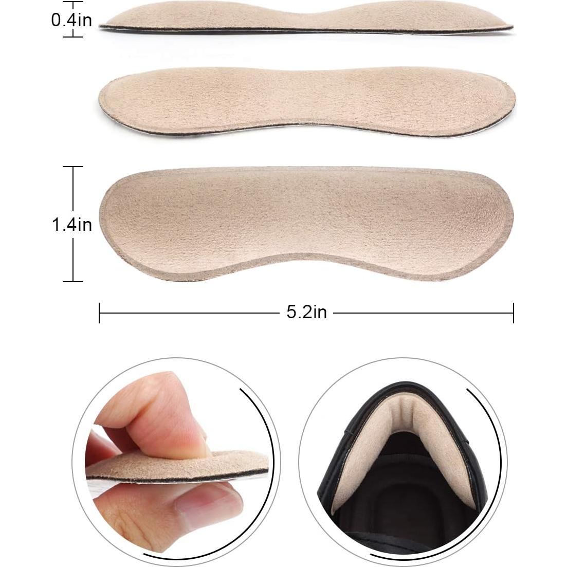Insertos para Talones Dr. Foot Beige Antideslizantes 15.2x10.2cm
