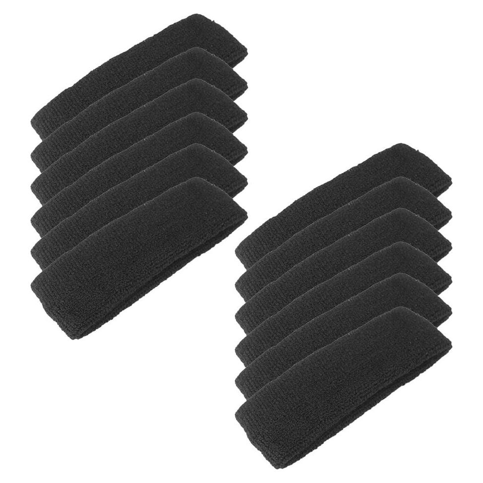 Diademas Deportivas Mallofusa 12 Pcs Algodón para Sudor