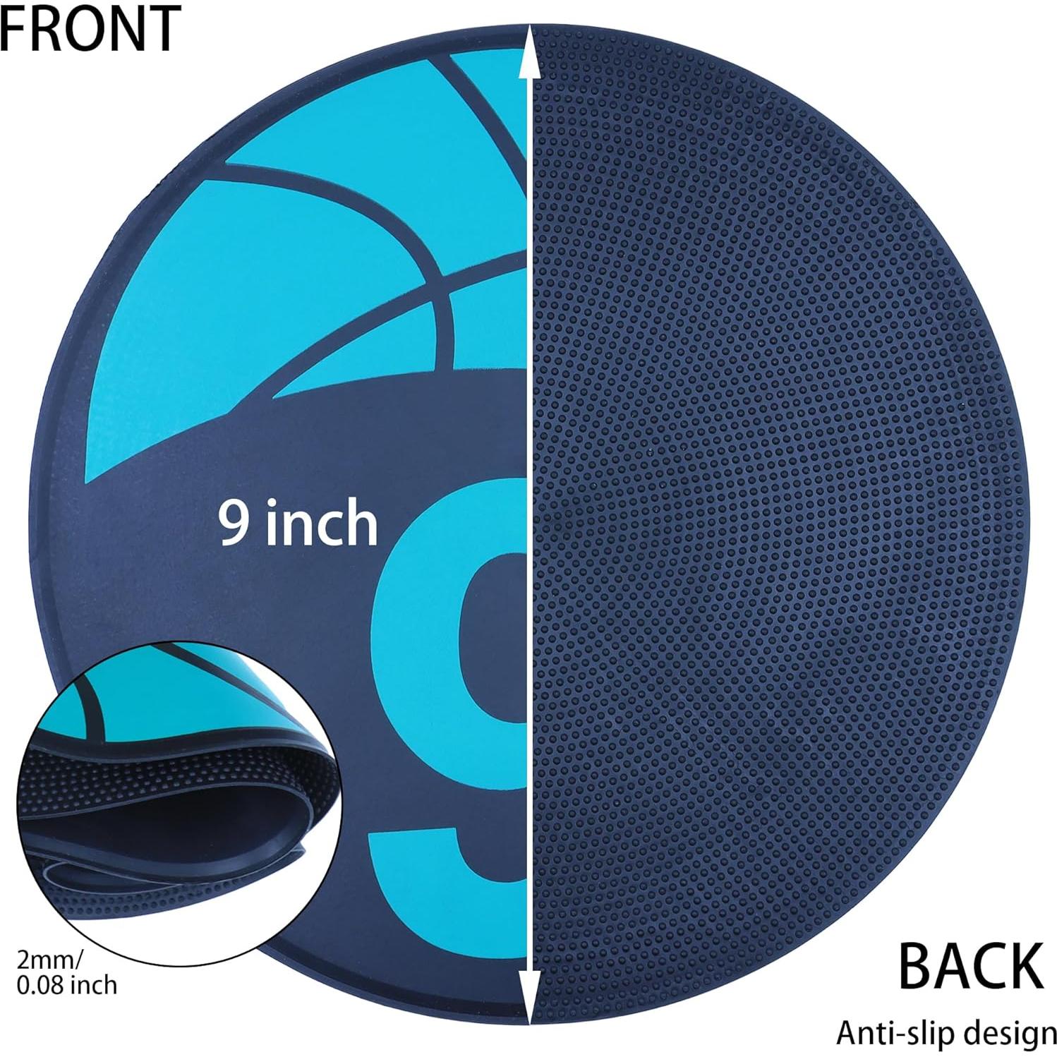 Marcadores de Baloncesto Nuburbur 10Pcs 22.86cm Antideslizantes