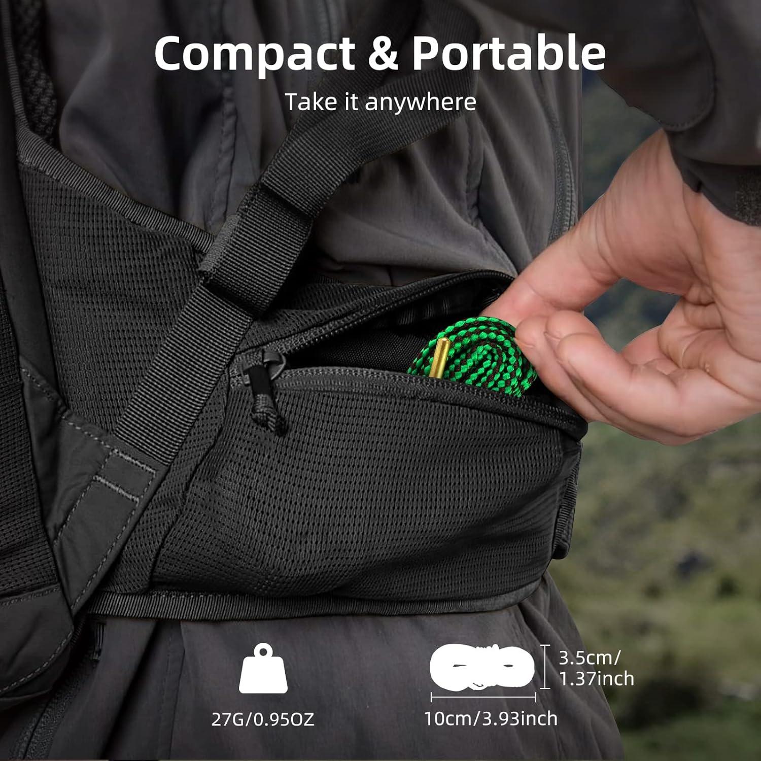 Limpiador de Caños EZshoot para .22 .223 5.56mm Reutilizable