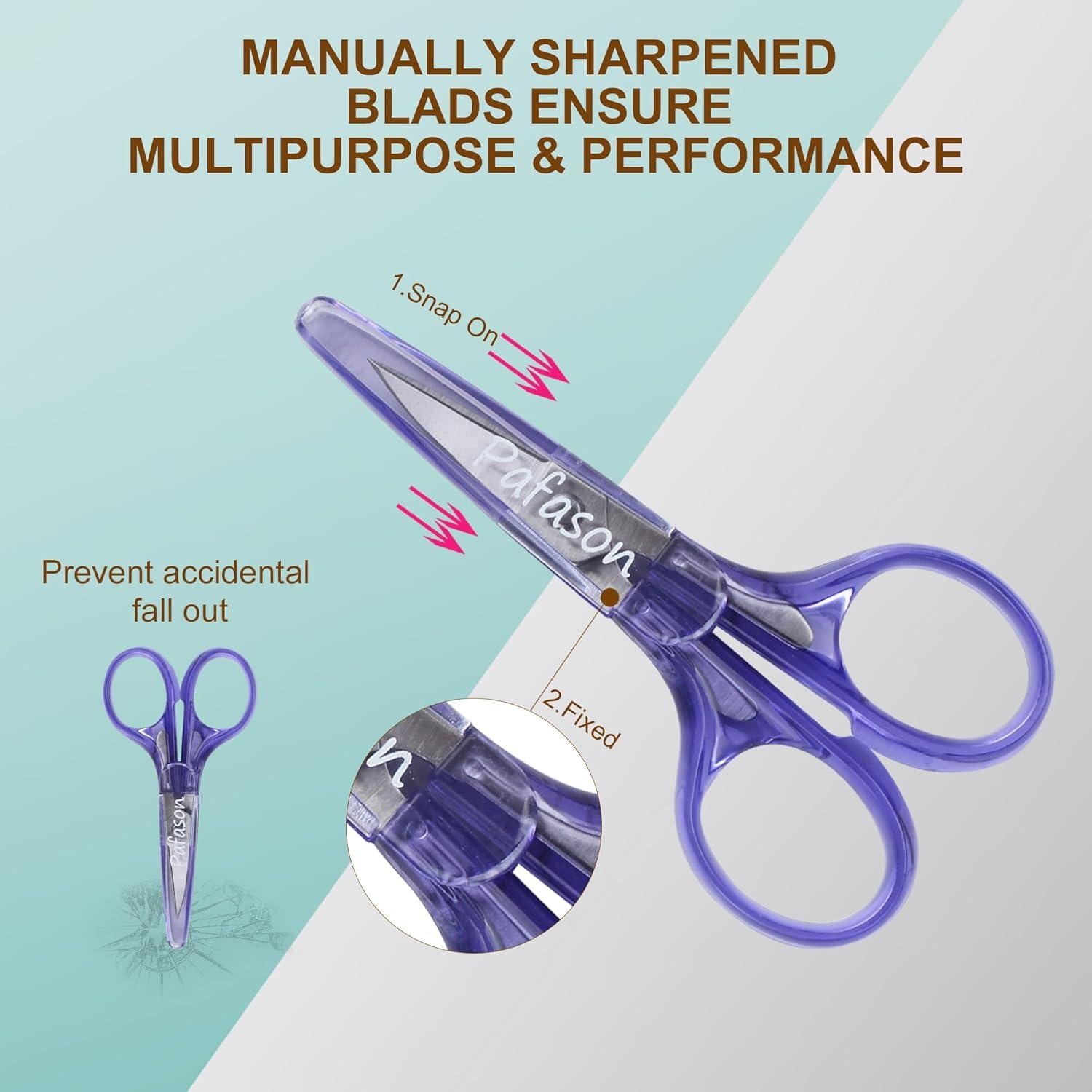 Tijeras de Corte de Tela Pafason 2 en 1 Acero Inoxidable