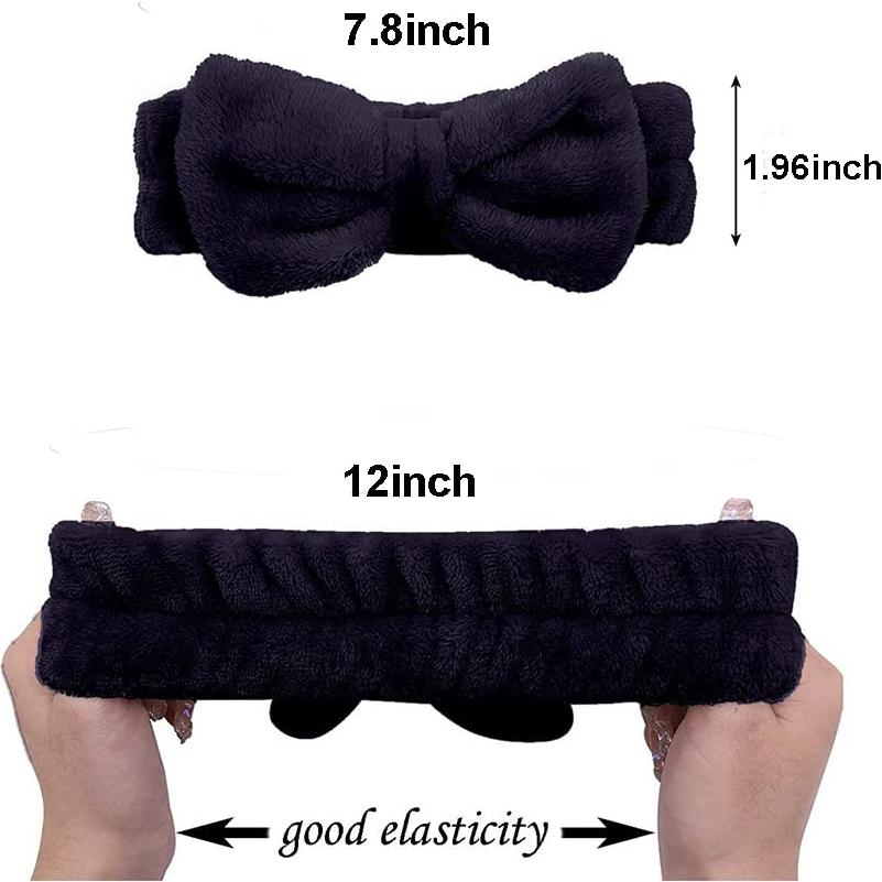 Conjunto de Toallas de Muñeca y Diadema YIFVNGHUI Microfibra