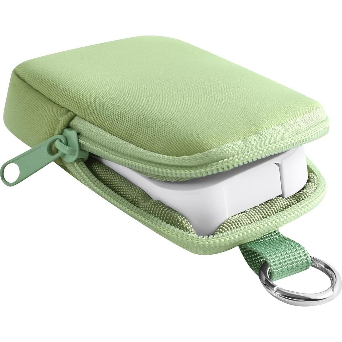 Estuche de Neopreno Uekeboag 2 Pcs para Maquillaje - Negro y Verde