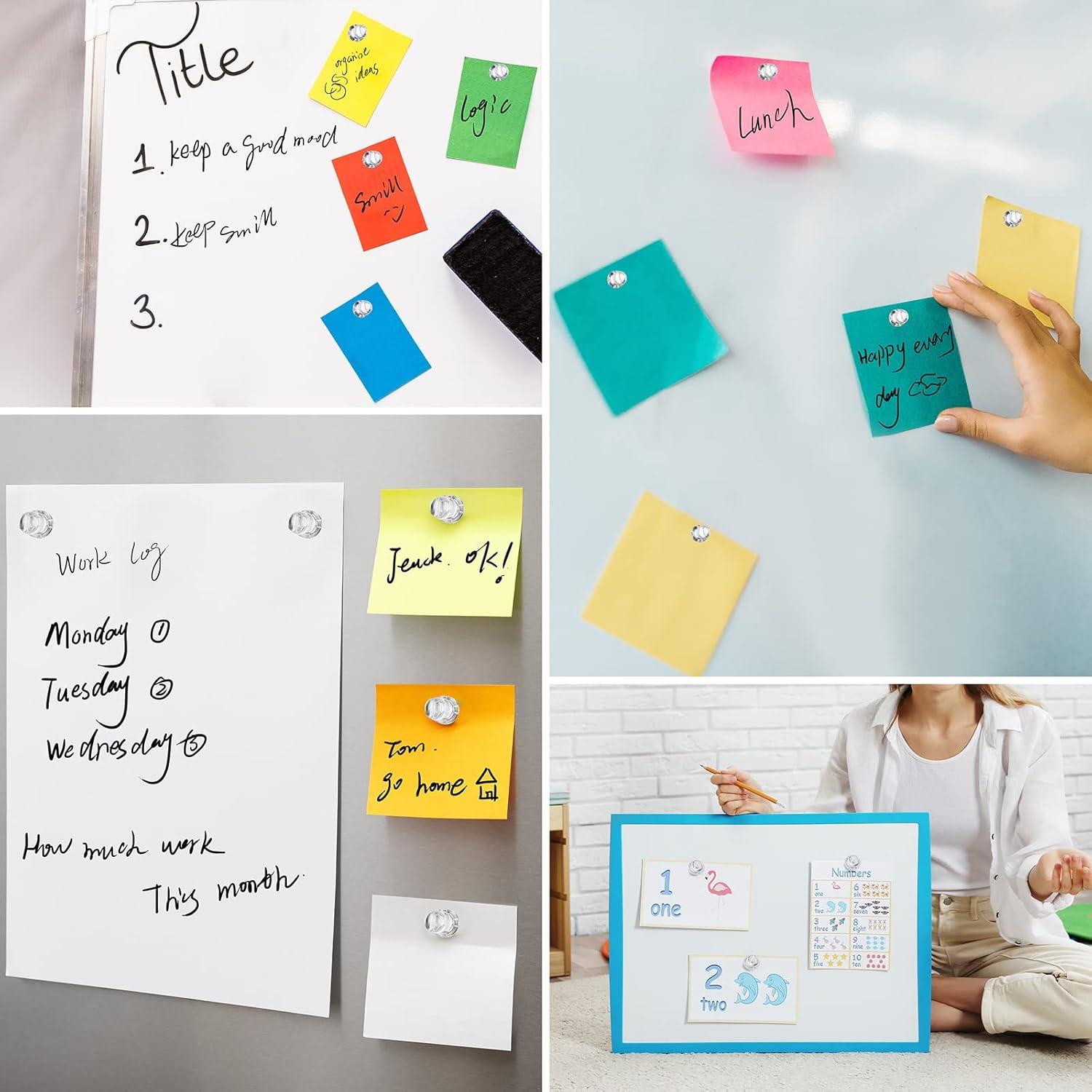 66 Imanes de Empuje Magnéticos GoClimber para Nevera y Oficina