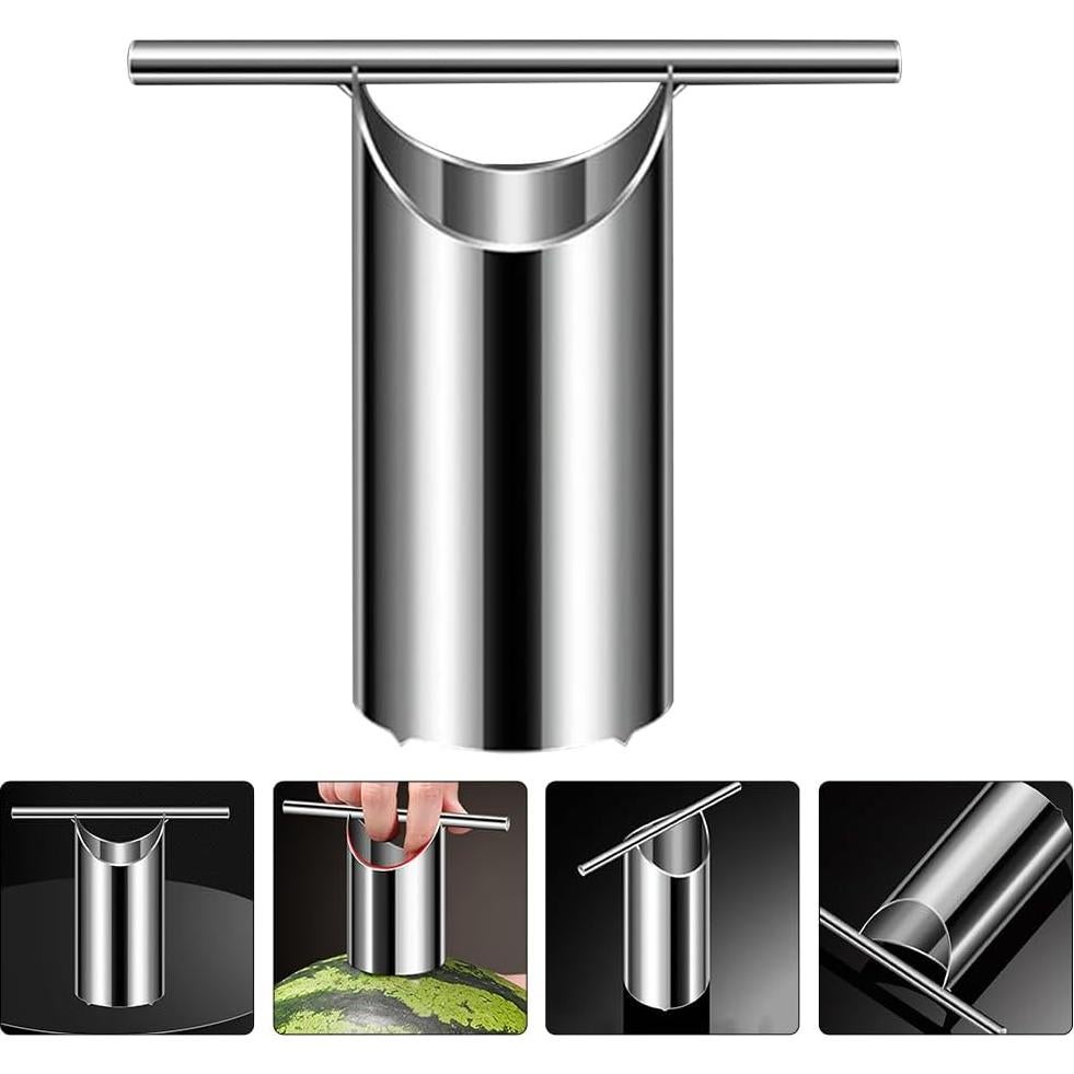 Cortador de Sandía VOSAREA Acero Inoxidable 12x12cm