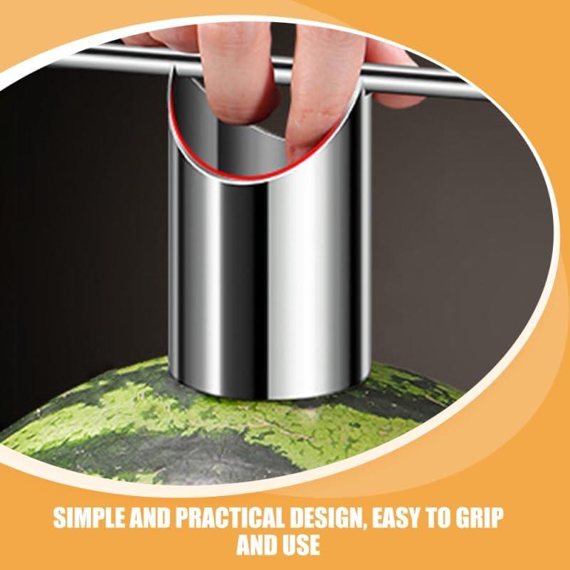 Cortador de Sandía VOSAREA Acero Inoxidable 12x12cm