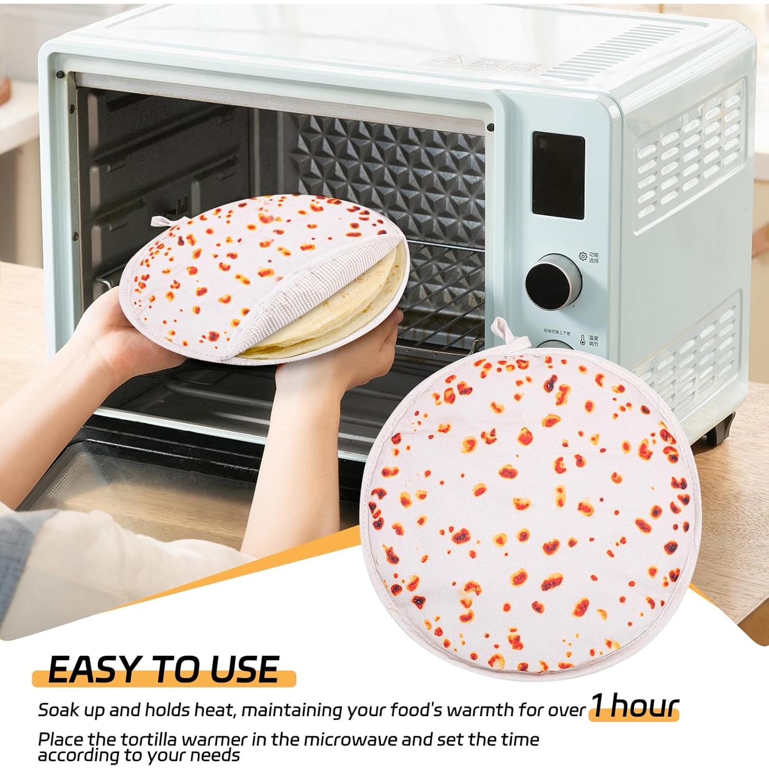 Bolsa Calentadora de Tortillas 30 cm FFPDYBEST Beige Aislada