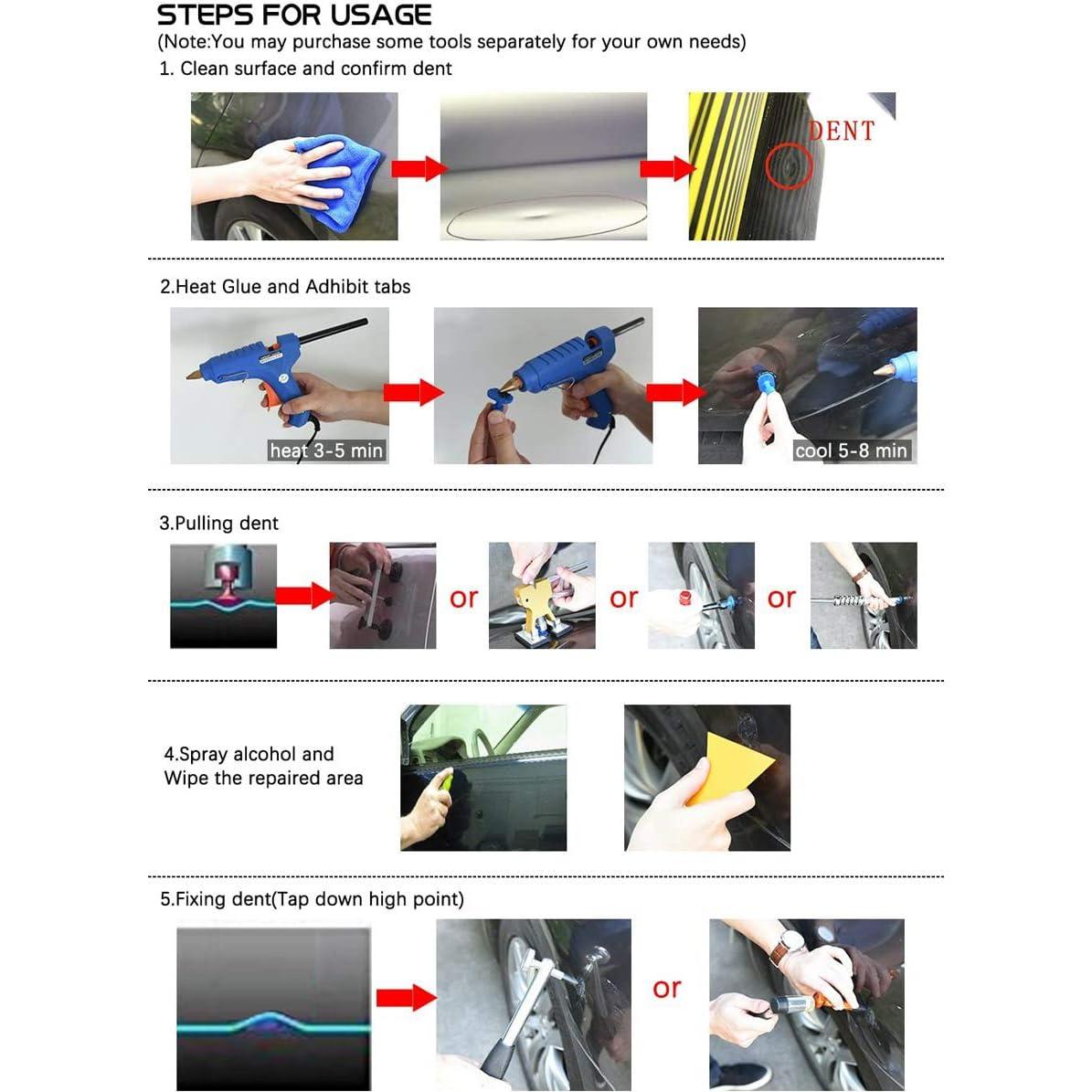 Set de 12 Herramientas de Reparación de Abolladuras LadyRosian