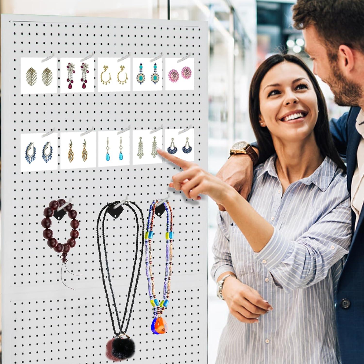 Soporte de Exhibición Pegboard Blanco Eastern Tree 2.5x1.83m