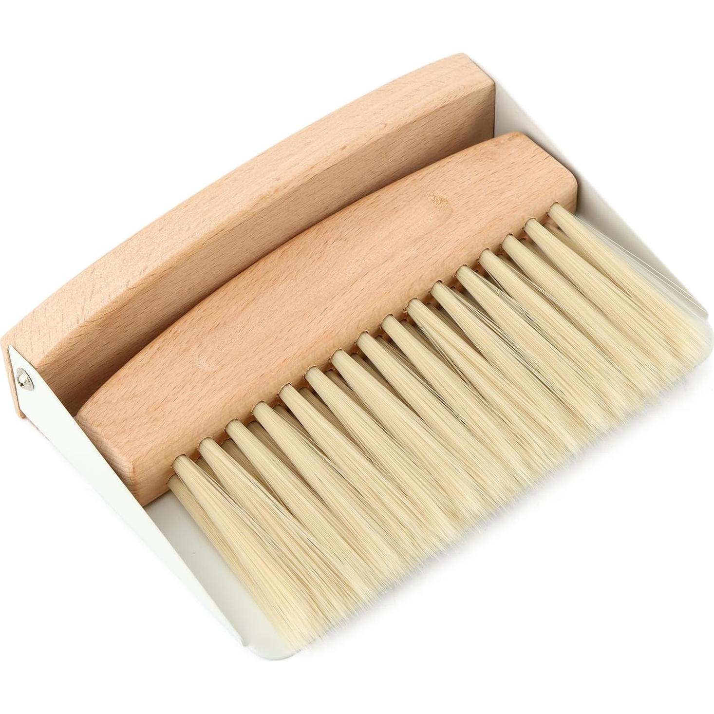 Juego de Mini Cepillo y Recogedor Pilarmuture - Madera