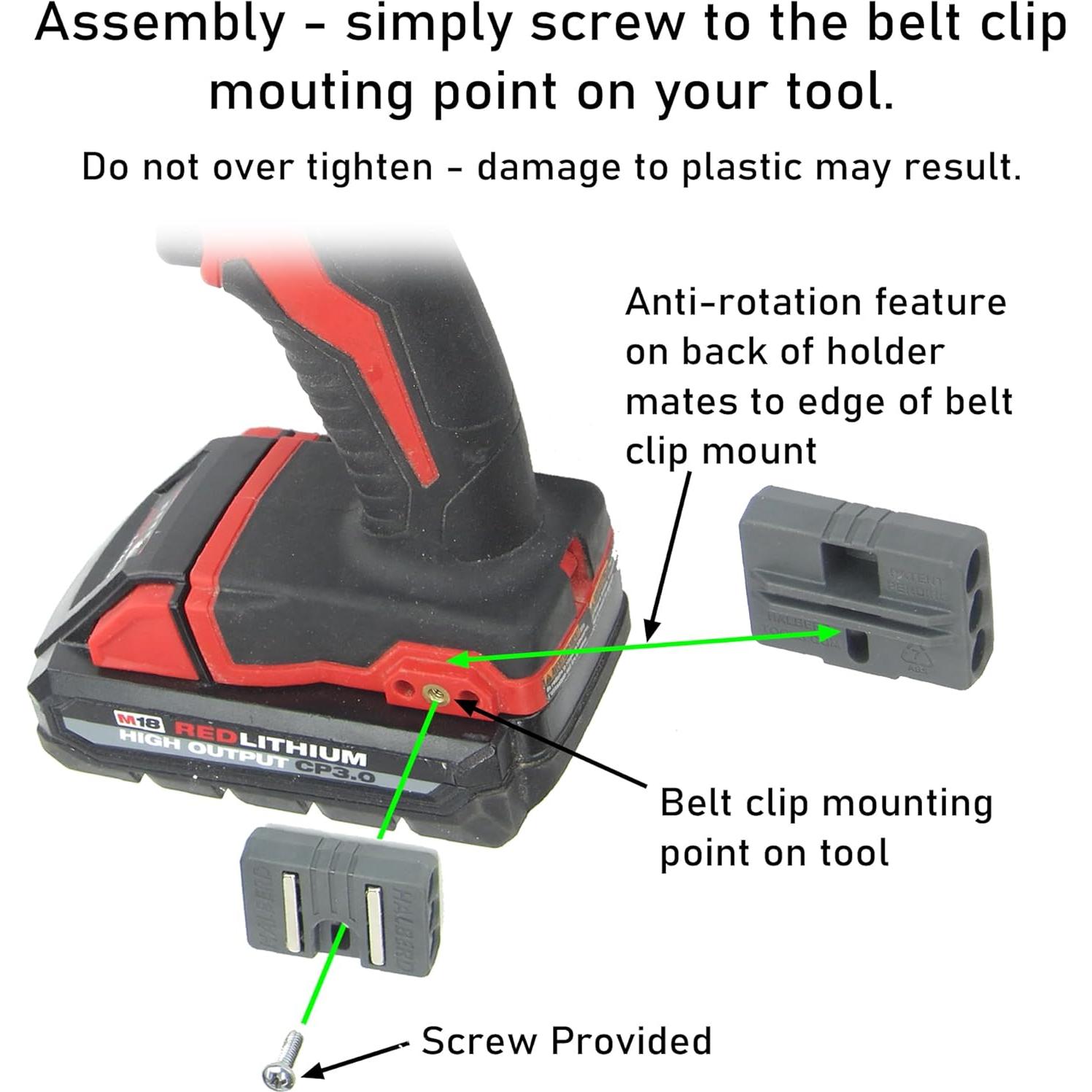 Soporte Magnético Universal Halberd para Brocas - Paquete de 2