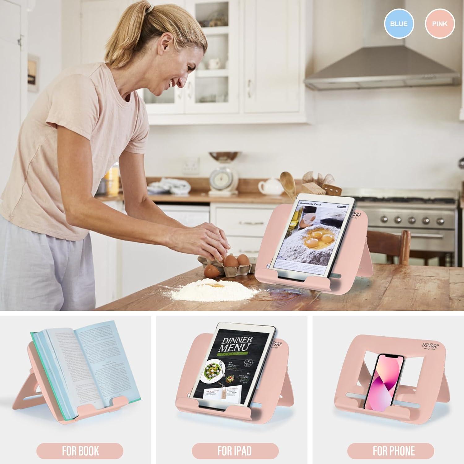 Soporte para Libros Dinrgo Ajustable y Portátil 21x30 cm