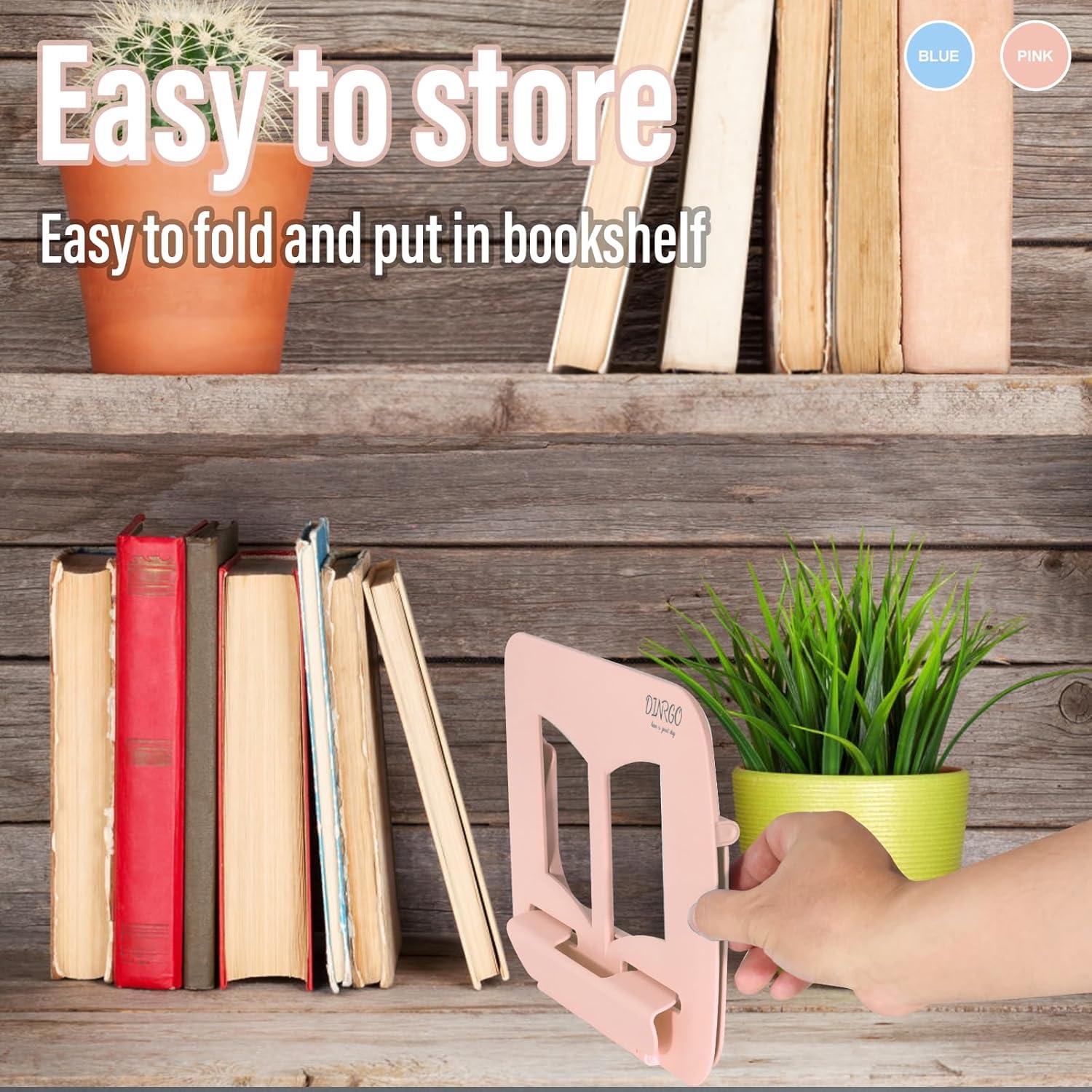 Soporte para Libros Dinrgo Ajustable y Portátil 21x30 cm