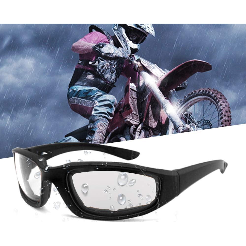 3 Pares de Gafas de Motocicleta Modi Fly UV400 Acolchadas