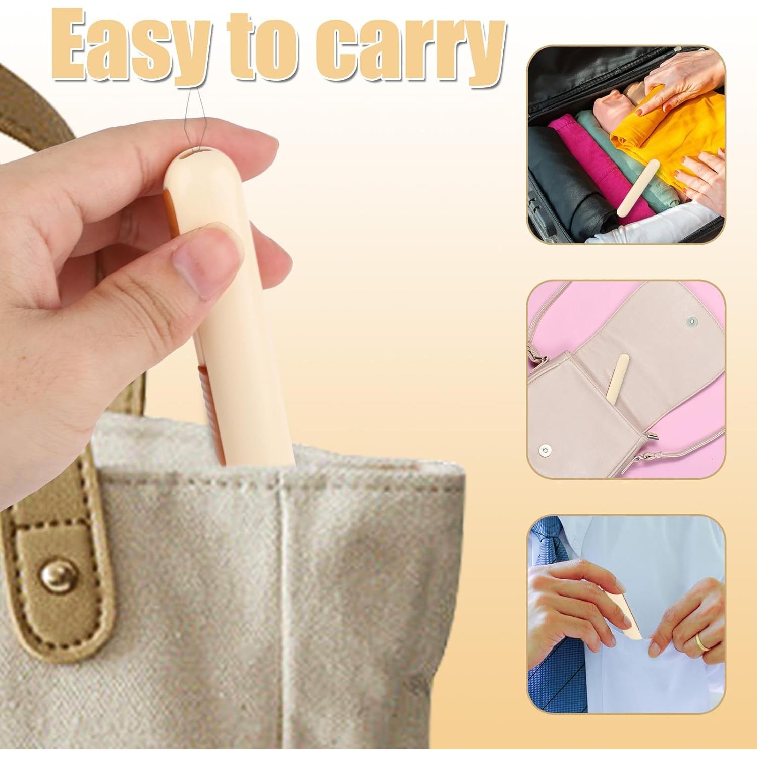 Enhebrador de Agujas y Desgarrador 2 en 1 NQEUEPN Amarillo