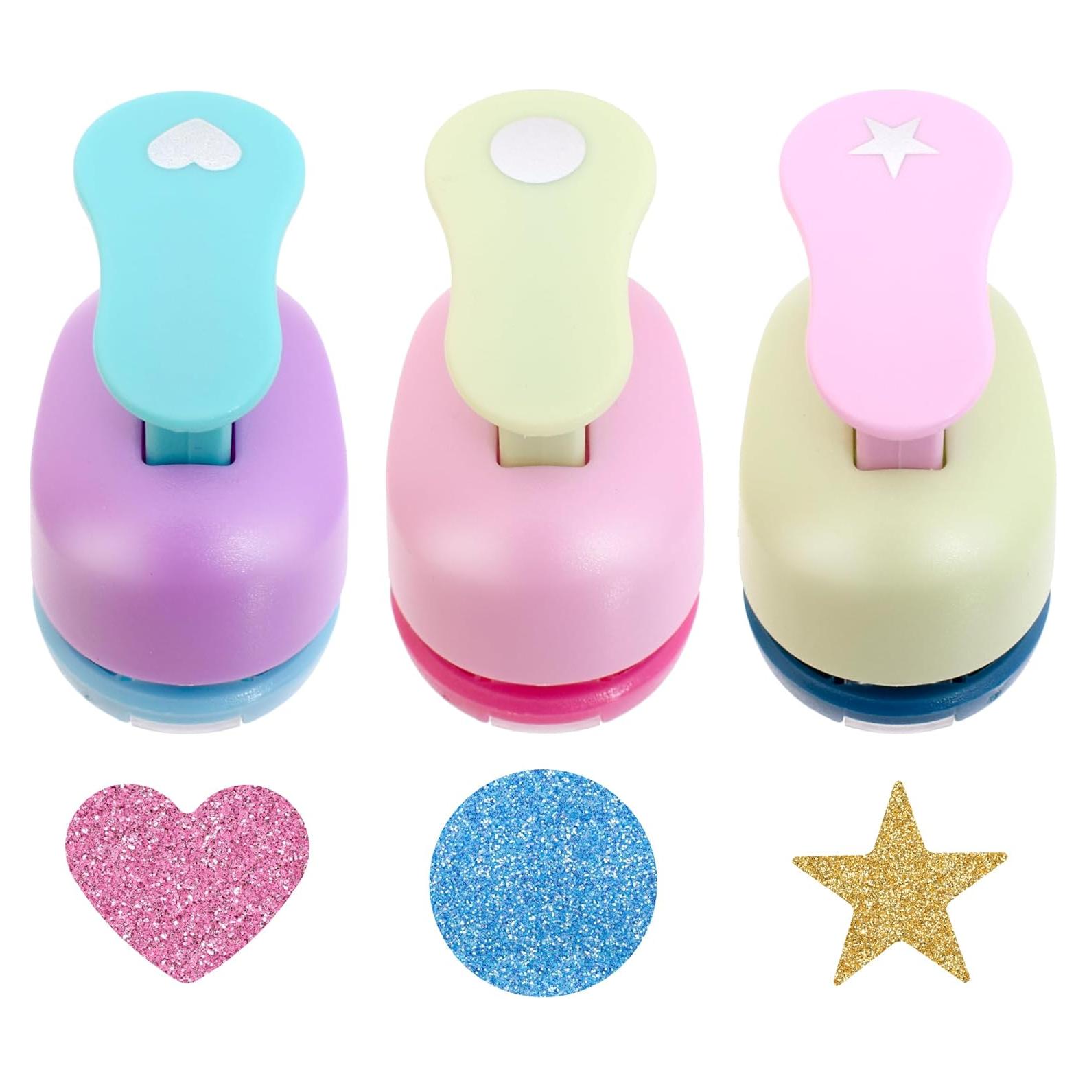 Juego de 3 Perforadoras de Papel Dropower para Manualidades