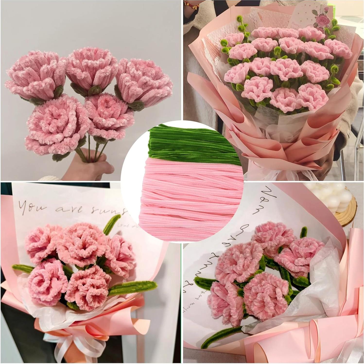 Kit de Manualidades con Limpiapipas ESUOHYM - 300 Varillas Gruesas