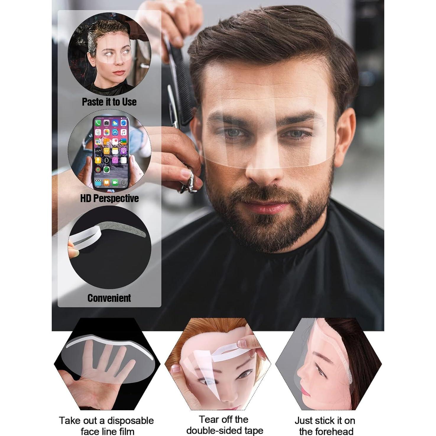 Visores Protectores de Ducha EBANKU 50 Pcs para Cejas