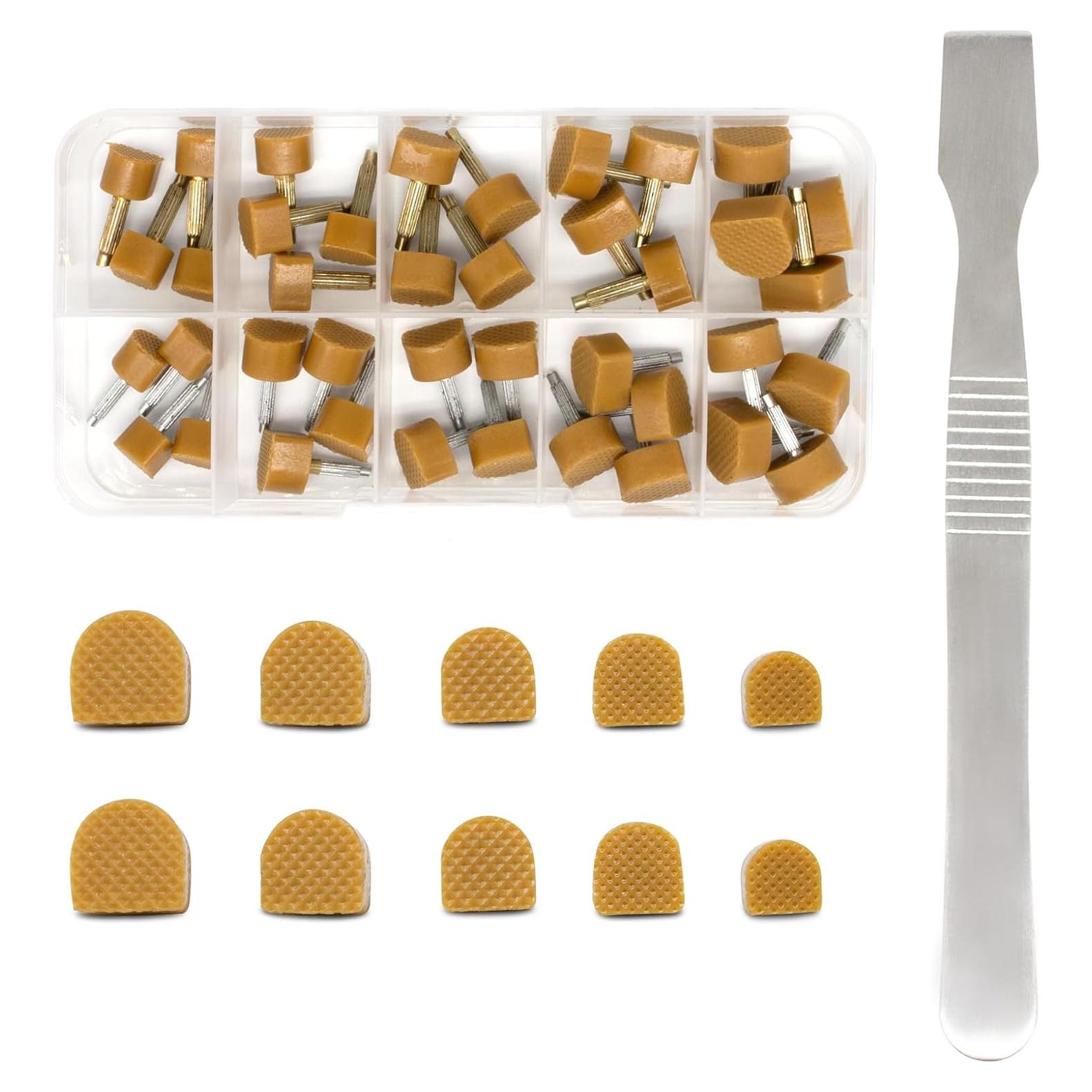 Kit de Tapas de Tacón MHBH para Zapatos de Mujer - 20 Pares, 5 Tamaños