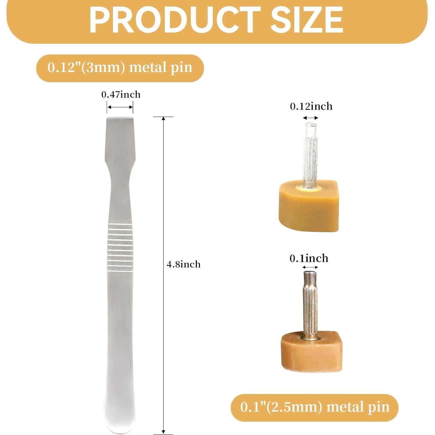 Kit de Tapas de Tacón MHBH para Zapatos de Mujer - 20 Pares, 5 Tamaños