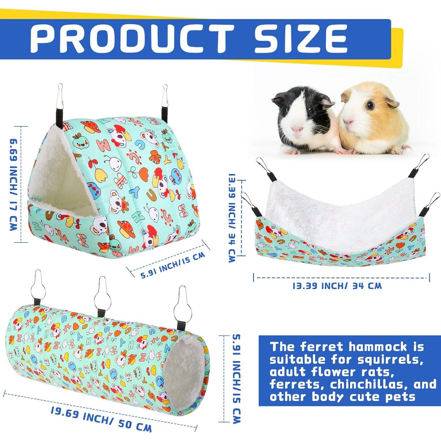 Accesorios para Jaula de Hurón Abbylike - 9 Piezas para Mascotas