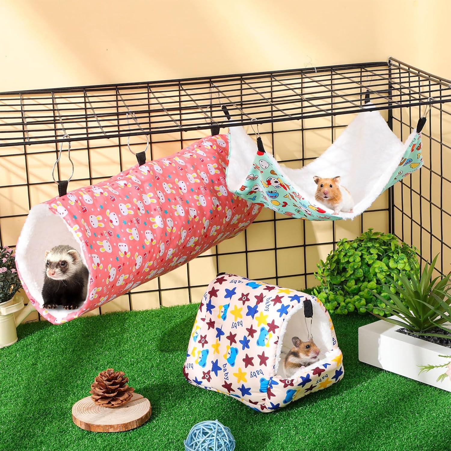 Accesorios para Jaula de Hurón Abbylike - 9 Piezas para Mascotas