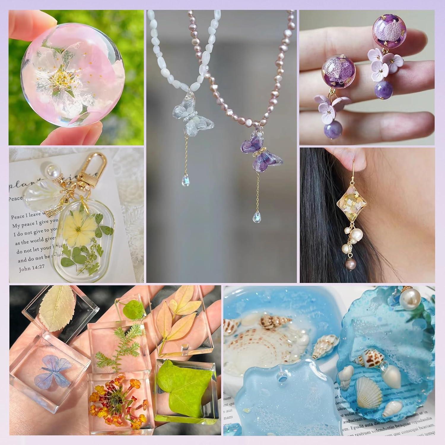 Resina UV VidaRosa 1kg Curado Rápido Sin Amarillamiento