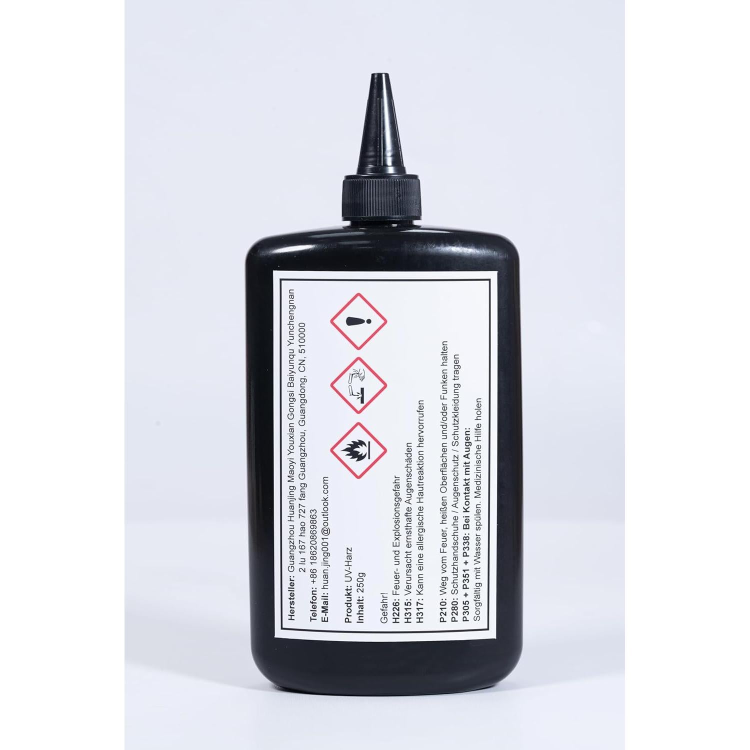 Resina UV VidaRosa 1kg Curado Rápido Sin Amarillamiento