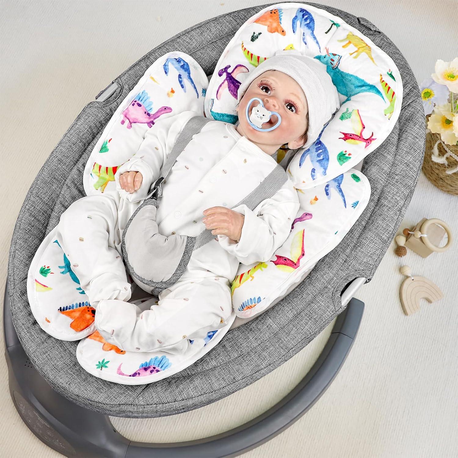 Soporte de Cabeza y Cuerpo para Silla de Auto SWESEN Dinosaurio