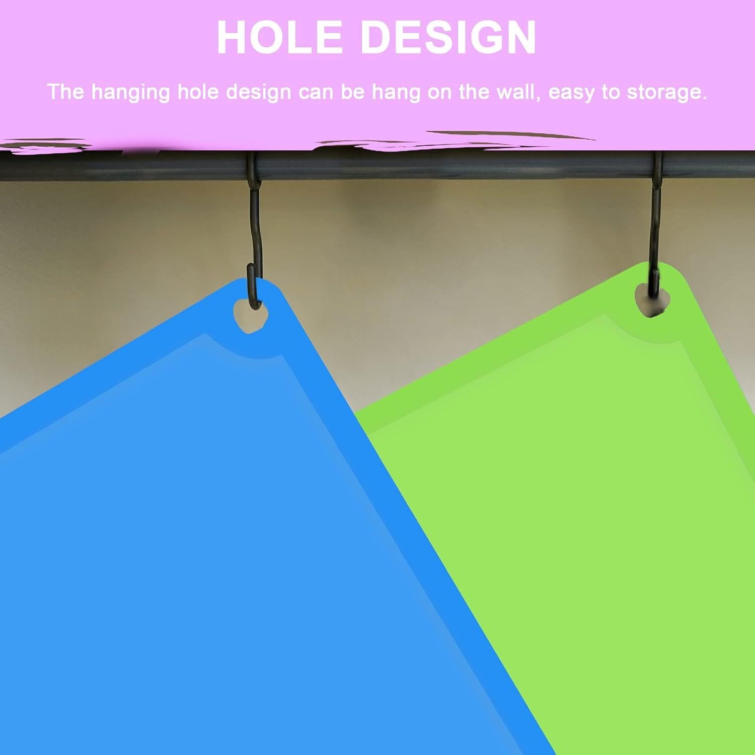 Mantel de Silicona Antideslizante Mudocp - 2 Piezas Azul y Verde