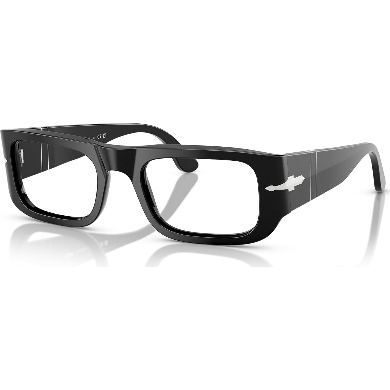 Gafas de Prescripción Persol PO3362V Cuadradas Negras 50mm