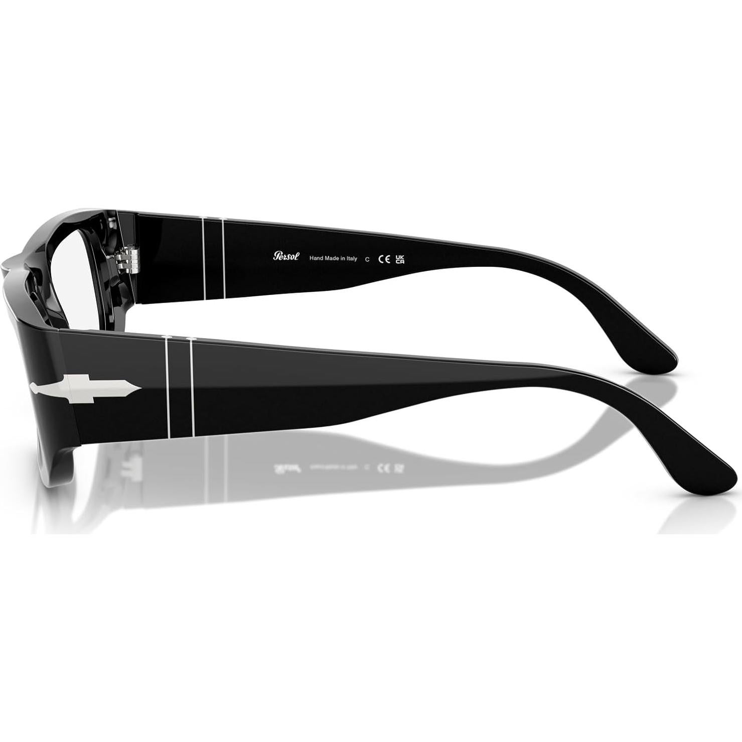 Gafas de Prescripción Persol PO3362V Cuadradas Negras 50mm